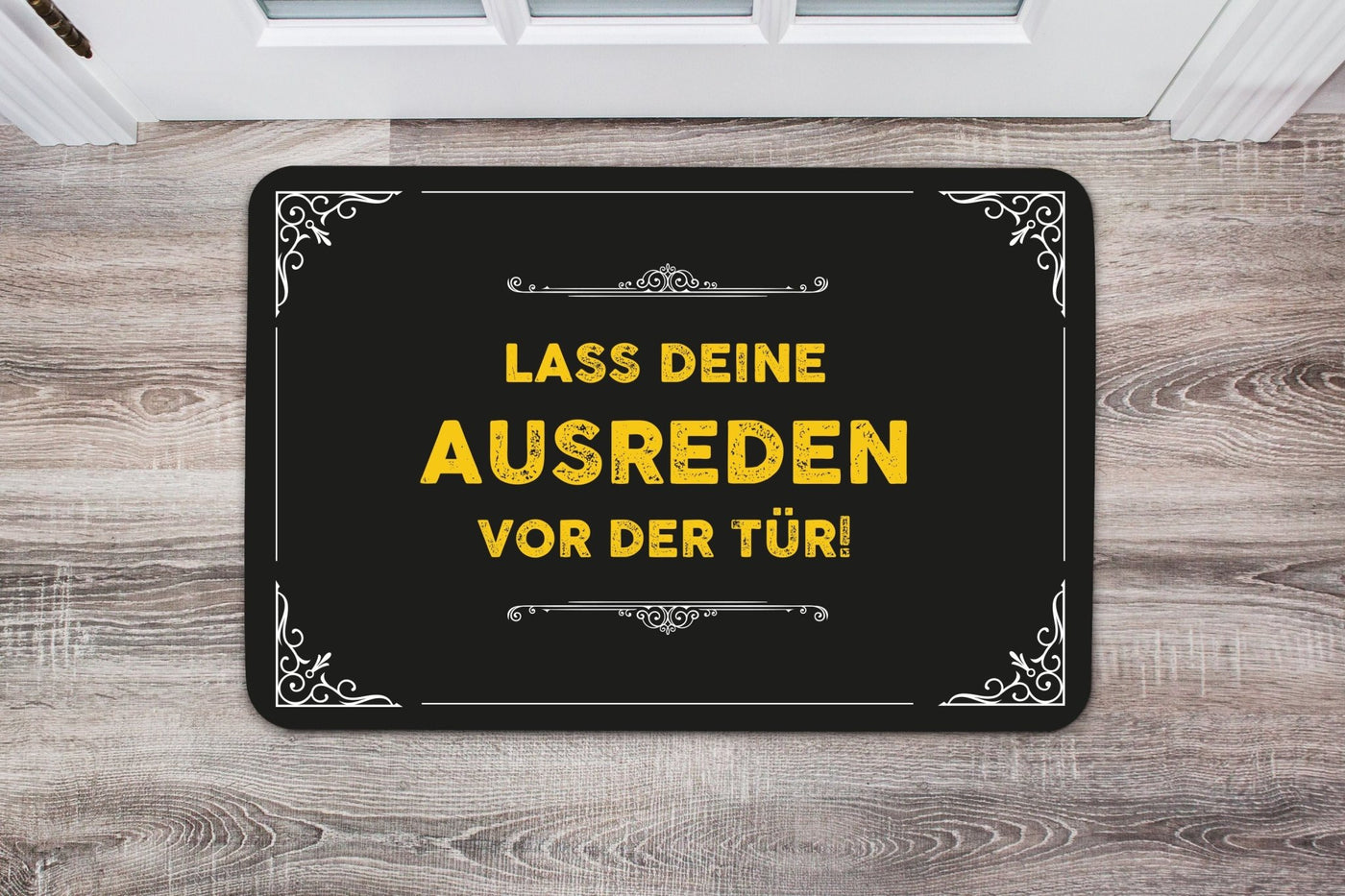Fußmatte - Lass Deine Ausreden vor der Tür! - Erfolgsleben